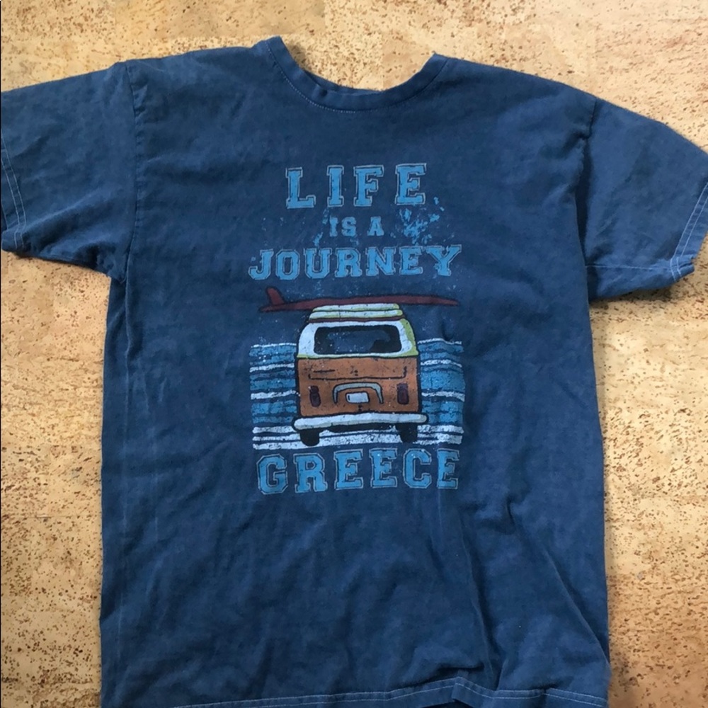 Free Love cotton “Life is a Journey” shirt
